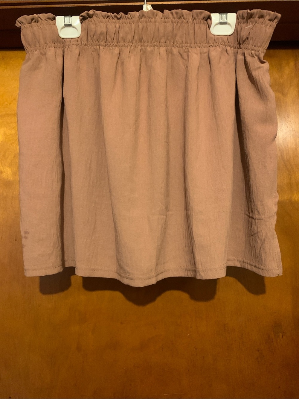 NWOT Love Size L Khaki Skirt